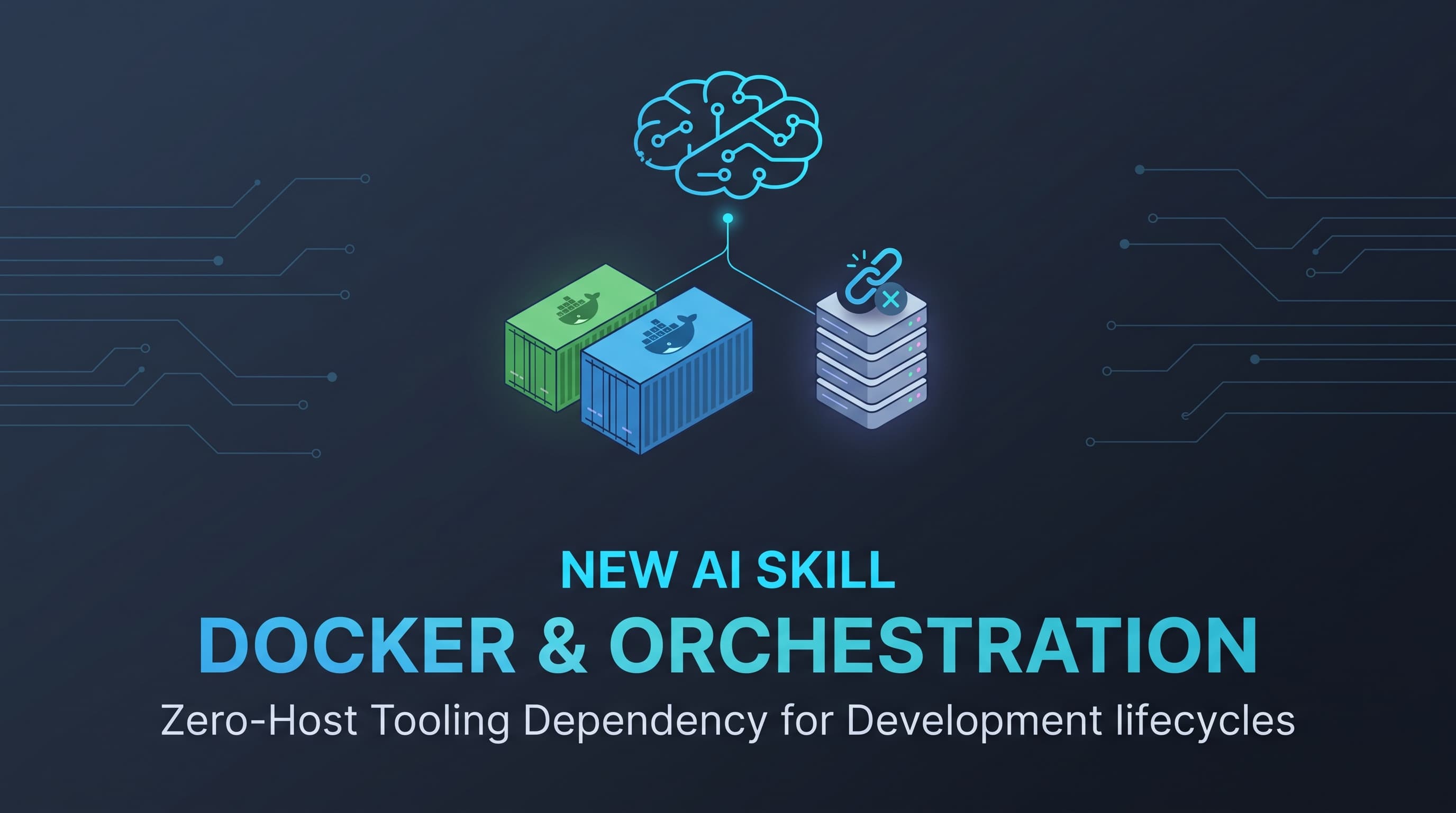 Zero-Host-Dependency Orchestration with Docker & Makefile Agent Skill
